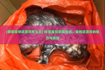 (萌喵宠物店游戏怎么玩) 探索虚拟萌喵乐园，宠物店游戏的魅力与挑战